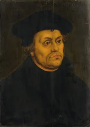 Portret van Martin Luther
